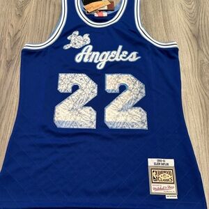 Mitchell & Ness Royal Blue Angeles Jersey
